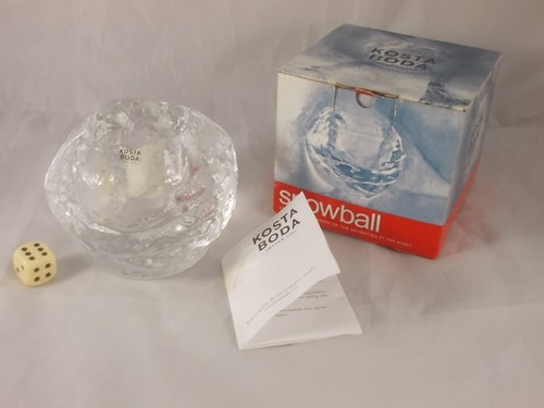 Kosta boda snowball teelicht - boda,