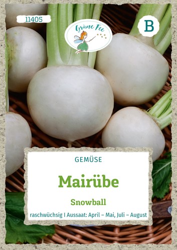 Mairübe snowball samen - mairübe, von