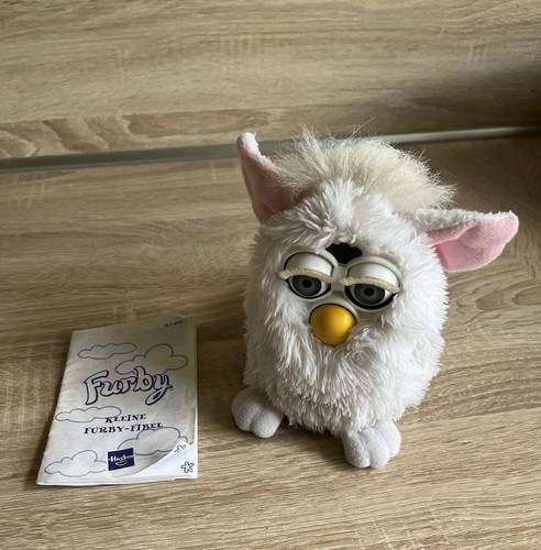 Furby 1998 snowball weiß rosa - 1998,