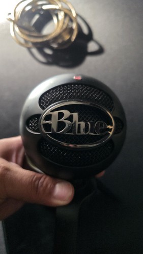 Blue snowball - blue,