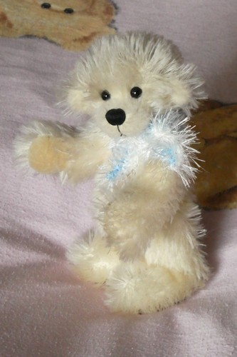 Künstlerbär snowball mohair - künstlerbär,