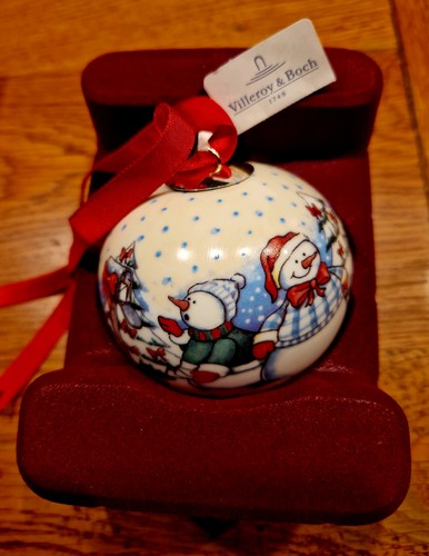 Santa snow ball - ball, &