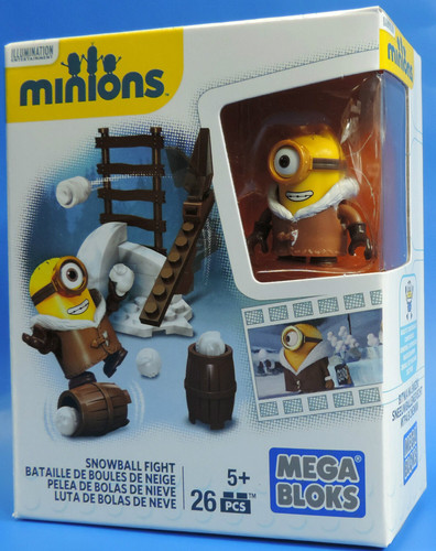 Mega bloks minions snowball - mega,